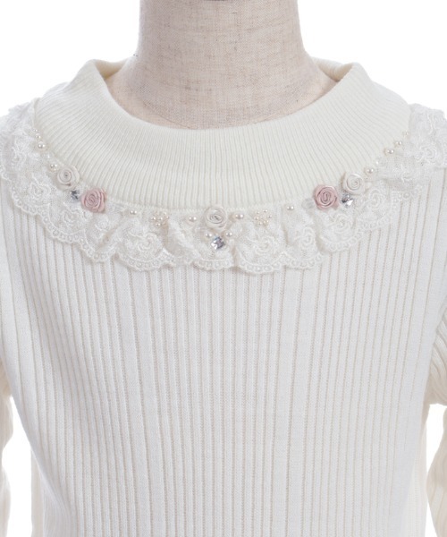 axes femme（アクシーズファム）の「バラボトルニット（ニット/セーター・キッズ・キナリ/ミント・MEDIUM/X-LARGE/LARGE）」の8枚目の写真