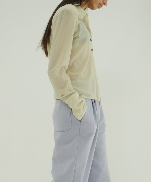セール】TULLE FLOCKY SHIRTS（シャツ/ブラウス）｜CLANE（クラネ）の