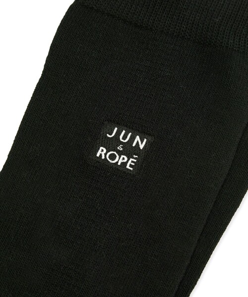 JUN&ROPE'(ジュンアンドロペ)の「クールマックスハイソックス(ソックス/靴下・レディース・ホワイト/ブラック/グレー・FREE)」の7枚目の写真