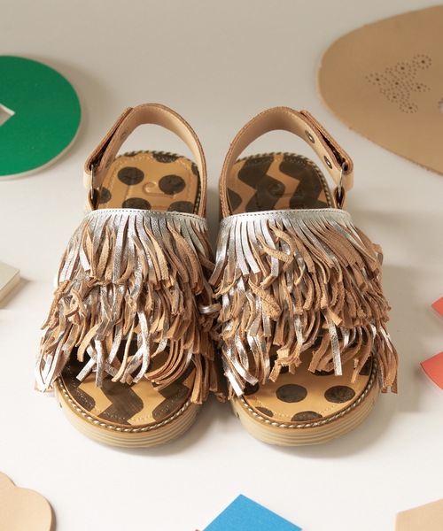 JUCO.（ジュコ）の「あなたのくせっ毛サンダル_Beige×Beige sole（サンダル・レディース・ベージュ・22.5cm/23.5cm/24.5cm/25.5cm/26.5cm）」の6枚目の写真