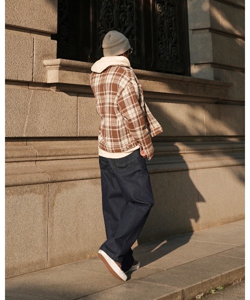 #Re:room(リルーム)の「ワンウォッシュワイドデニムパンツ(デニムパンツ・メンズ・ネイビー・SMALL/MEDIUM/LARGE)」の8枚目の写真