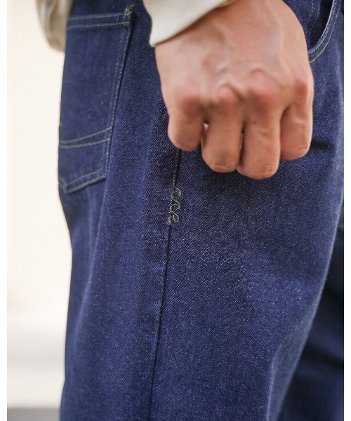 #Re:room(リルーム)の「ワンウォッシュワイドデニムパンツ(デニムパンツ・メンズ・ネイビー・SMALL/MEDIUM/LARGE)」の18枚目の写真