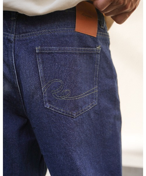 #Re:room(リルーム)の「ワンウォッシュワイドデニムパンツ(デニムパンツ・メンズ・ネイビー・SMALL/MEDIUM/LARGE)」の19枚目の写真