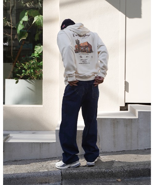 #Re:room(リルーム)の「ワンウォッシュワイドデニムパンツ(デニムパンツ・メンズ・ネイビー・SMALL/MEDIUM/LARGE)」の15枚目の写真