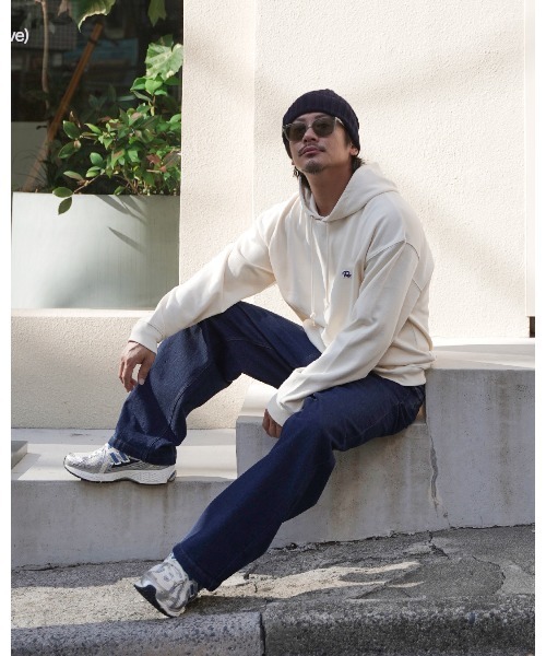 #Re:room(リルーム)の「ワンウォッシュワイドデニムパンツ(デニムパンツ・メンズ・ネイビー・SMALL/MEDIUM/LARGE)」の13枚目の写真