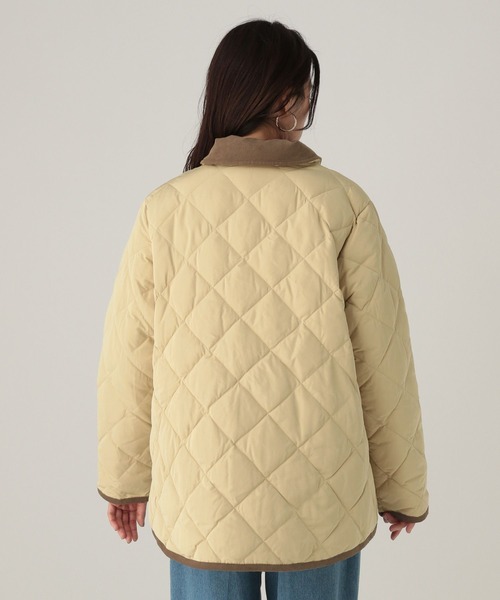 Elura（エルーラ）の「キルティングダウン/593430（ダウンジャケット/コート・レディース・ブラック/ライトベージュ・FREE）」の15枚目の写真