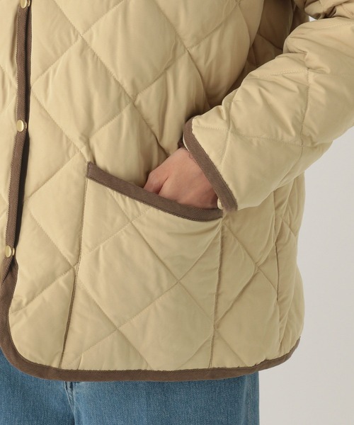 Elura（エルーラ）の「キルティングダウン/593430（ダウンジャケット/コート・レディース・ブラック/ライトベージュ・FREE）」の19枚目の写真