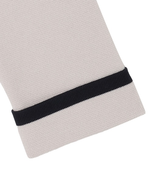 TOKYO SHIRTS（トウキョウシャツ）の「配色 ニットジャケット（カーディガン/ボレロ・レディース・グレー/オフホワイト/ネイビー・M/L）」の17枚目の写真