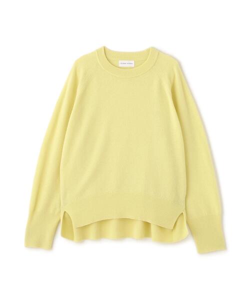 human woman(ヒューマンウーマン)の「◆【ウォッシャブル/7色展開】ウール天竺クルーネックプルオーバー(ニット/セーター・レディース・グレー系その他/ブルー/イエロー/ベージュ/ライトグリーン/ホワイト系その他3/ホワイト系その他・MEDIUM)」の22枚目の写真