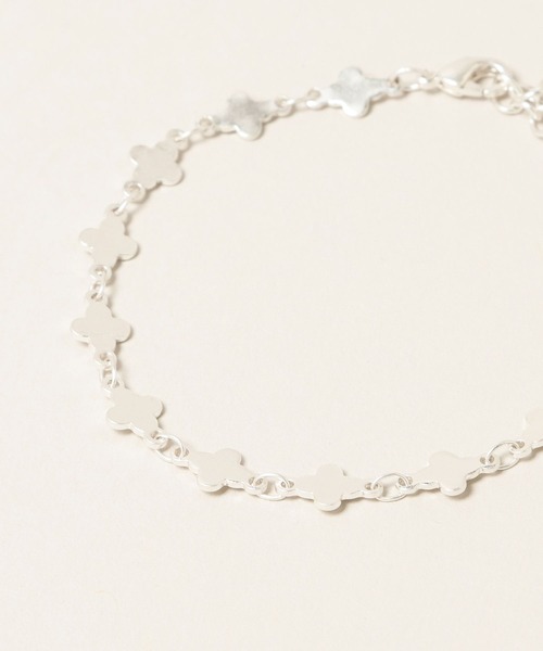 A part by（アパートバイ）の「フラワーチェーンブレスレット（ブレスレット・レディース・Silver/GOLD・FREE）」の6枚目の写真