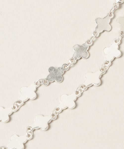 A part by（アパートバイ）の「フラワーチェーンブレスレット（ブレスレット・レディース・Silver/GOLD・FREE）」の8枚目の写真