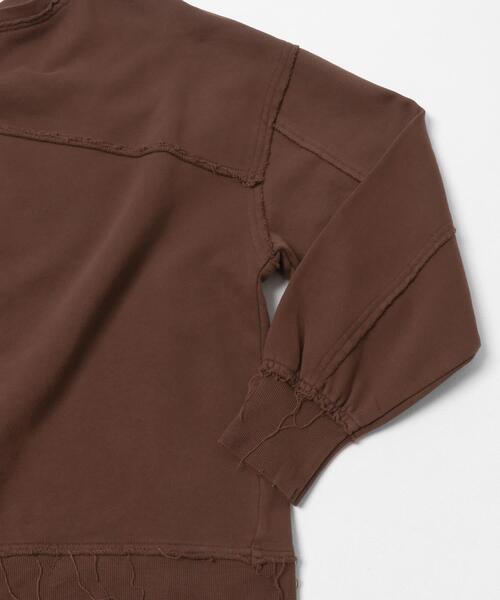 SENSE OF PLACE by URBAN RESEARCH（センスオブプレイスバイアーバンリサーチ）の「キリカエピグメントルーズスウェット（スウェット・レディース・ブラウン/レッド/チャコールグレー・ONE）」の11枚目の写真