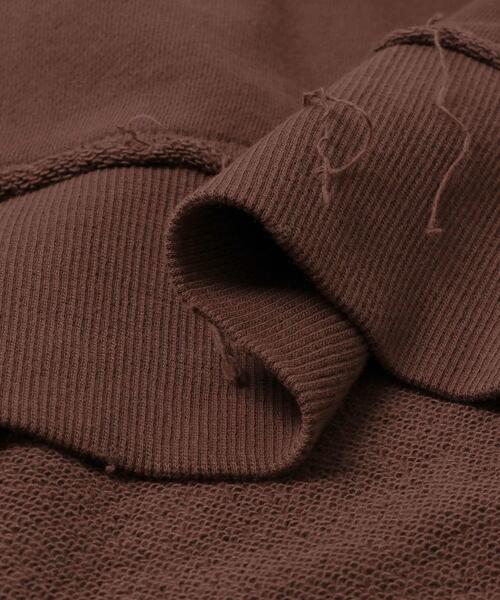 SENSE OF PLACE by URBAN RESEARCH（センスオブプレイスバイアーバンリサーチ）の「キリカエピグメントルーズスウェット（スウェット・レディース・ブラウン/レッド/チャコールグレー・ONE）」の13枚目の写真