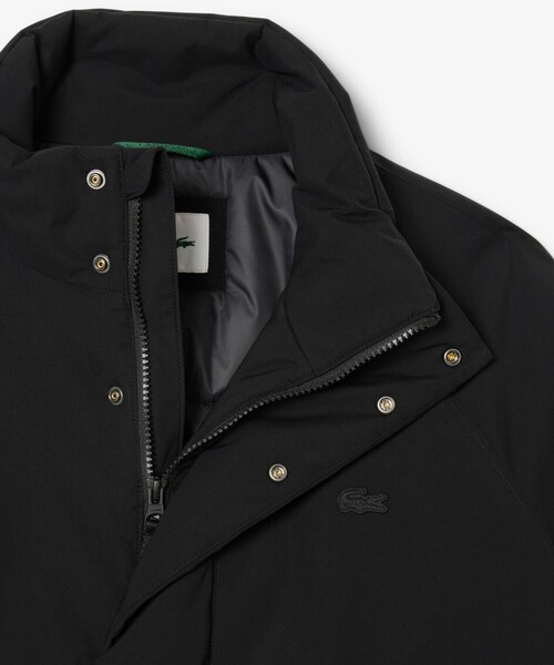 LACOSTE（ラコステ）の「撥水 防風 パデッド ボリュームテクニカルナイロンブルゾン（ダウンジャケット/コート・メンズ・ブラック/ベージュ・48/46/50/52）」の13枚目の写真