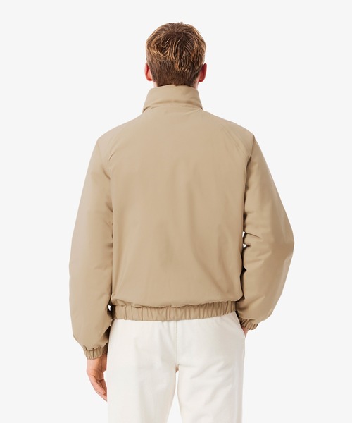 撥水 防風 パデッド ボリュームテクニカルナイロンブルゾン（ダウン