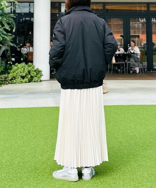 セール】撥水 防風 パデッド ボリュームテクニカルナイロンブルゾン