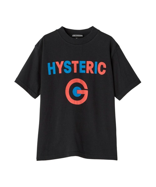 JOEY HYSTERIC（ジョーイヒステリック）の「HYSTERIC G Tシャツ（Tシャツ/カットソー・キッズ・ホワイト系その他2/ブラック・LARGE）」の2枚目の写真