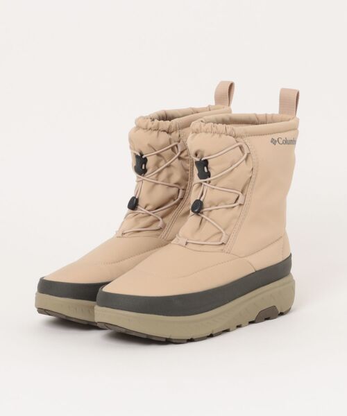 Columbia(コロンビア)の「Columbia コロンビア YELLOWTAIL BOOT WP OH【防水/保温/滑りにくい】レディースウィンターブーツ(イエローテイルブーツWPオムニヒート)(ブーツ・レディース・サンドベージュ・23.0cm/24.0cm/25.0cm)」の1枚目の写真