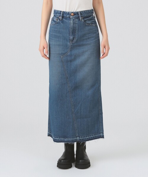 Ray BEAMS（レイビームス）の「【別注】RED CARD TOKYO / Sadie デニムスカート（デニムスカート・レディース・ブルー・1/0）」の6枚目の写真