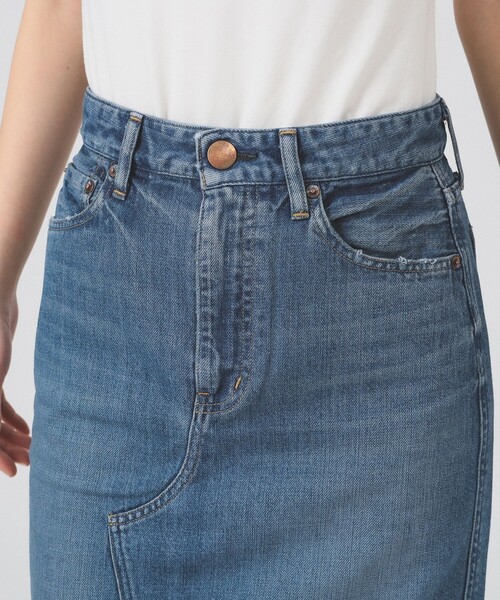 Ray BEAMS（レイビームス）の「【別注】RED CARD TOKYO / Sadie デニムスカート（デニムスカート・レディース・ブルー・1/0）」の9枚目の写真