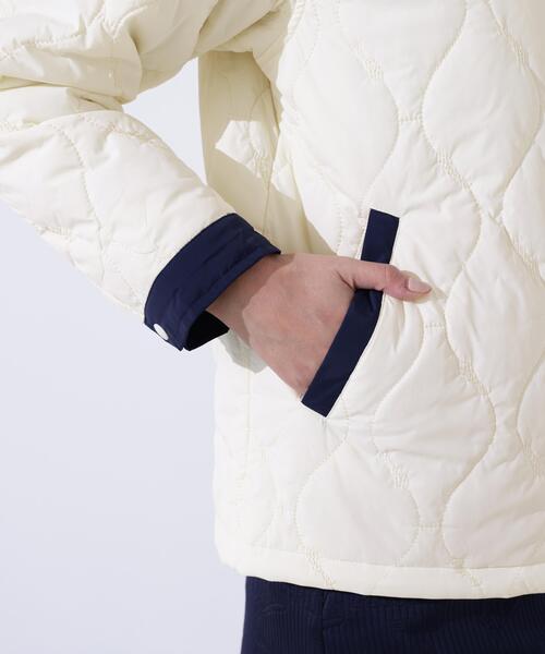 【ホワイト】ストレッチタフタキルティングブルゾン <LADIES LINE> (LADIES) セール】【PING APPAREL】ストレッチタフタキルティングブルゾン