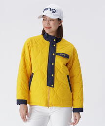 PING（ピン）の「【PING APPAREL】ストレッチタフタキルティングブルゾン ＜LADIES LINE＞ (LADIES)（ブルゾン）」