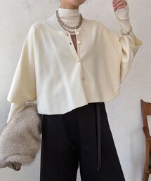 DouDou | 【WEB限定】ケープアンサンブルニット(ニット/セーター)