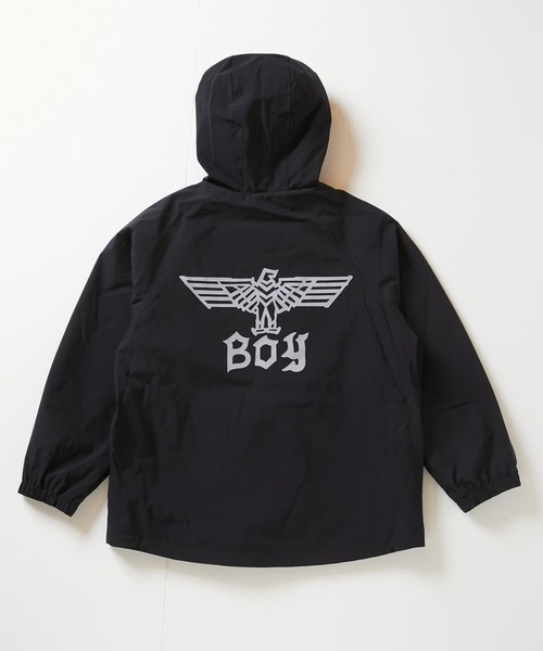 セール】【BOY LONDON】FOR KIDS BOY WINDBREAKER JACKET BLACK