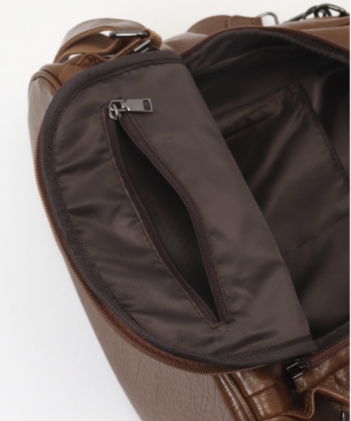 BACKYARD FAMILY(バックヤードファミリー)の「リュック 防犯 pmybag004(バックパック/リュック・レディース・カーキ/ブラウン/ブラック・FREE)」の7枚目の写真