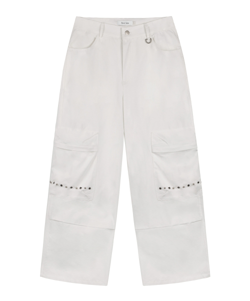 ROCKCAKE(ロックケーキ)の「Pocket Studded Pants - White(その他パンツ・レディース・その他・MEDIUM/SMALL)」の13枚目の写真