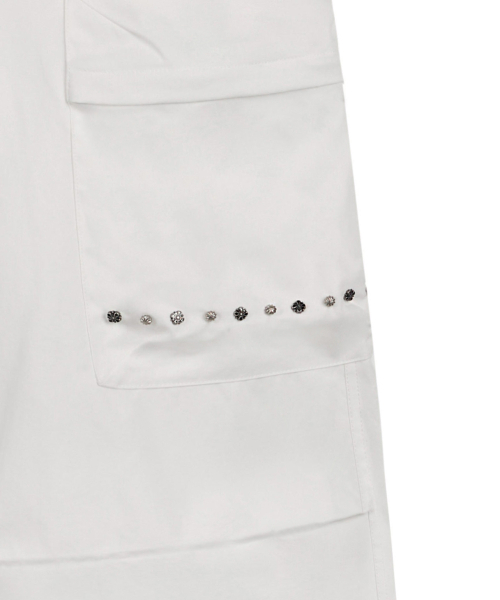 ROCKCAKE(ロックケーキ)の「Pocket Studded Pants - White(その他パンツ・レディース・その他・MEDIUM/SMALL)」の10枚目の写真