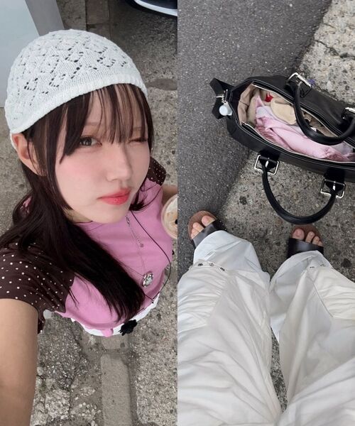 ROCKCAKE(ロックケーキ)の「Pocket Studded Pants - White(その他パンツ・レディース・その他・MEDIUM/SMALL)」の9枚目の写真