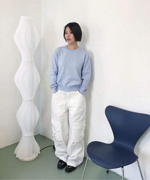 ROCKCAKE(ロックケーキ)の「Pocket Studded Pants - White(その他パンツ・レディース・その他・MEDIUM/SMALL)」の4枚目の写真