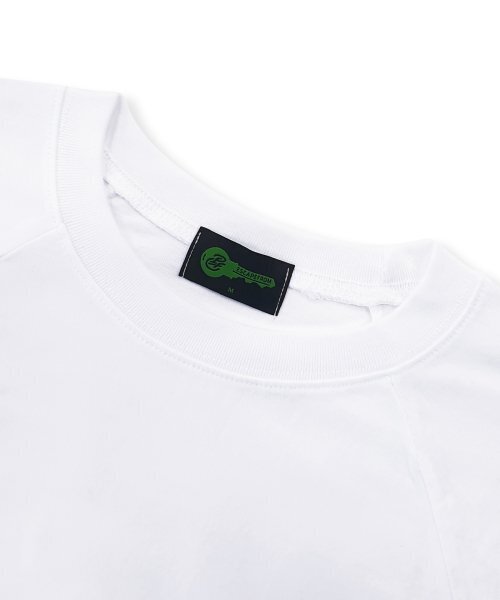 ESCAPEFROM(エスケープフロム)の「バーニングスイートホームプリントロングスリーブホワイト(Tシャツ/カットソー・レディース・その他・MEDIUM/LARGE/SMALL)」の3枚目の写真