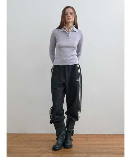 Kijun（キジュン）の「Two-Way Neck Glitter Top Lavender（Tシャツ/カットソー・レディース・その他・SMALL/MEDIUM）」の2枚目の写真