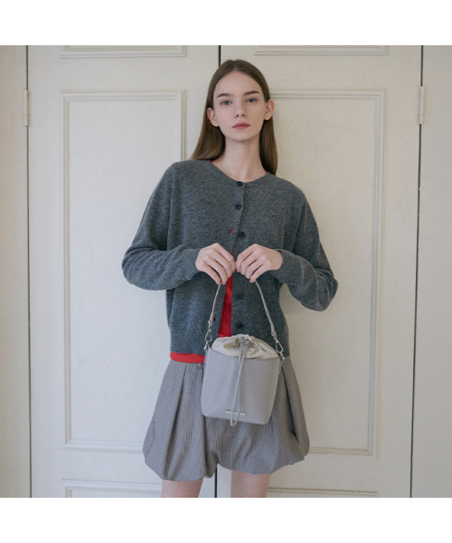 LAP(ラップ)の「RISE BUCKET BAG AR7AB204(メッセンジャーバッグ・レディース・ブラック/グレー/アイボリー・FREE)」の15枚目の写真