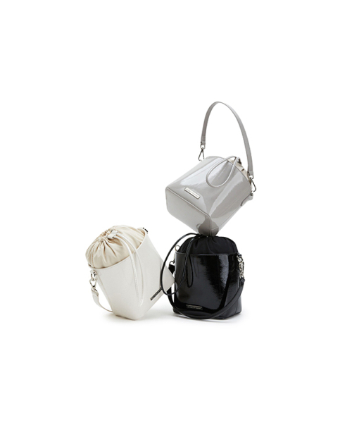 LAP(ラップ)の「RISE BUCKET BAG AR7AB204(メッセンジャーバッグ・レディース・ブラック/グレー/アイボリー・FREE)」の11枚目の写真