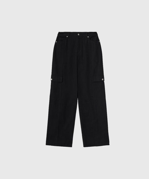 LOOKAST(ルックキャスト)の「アールロポケット起毛パンツ_ブラック / ARLO POCKET GIMO PANTS_BLACK(その他パンツ・レディース・ブラック・SMALL/MEDIUM)」の2枚目の写真