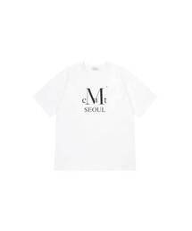ソウルシグネチャーロゴ半袖Tシャツ男女共用（2カラー）