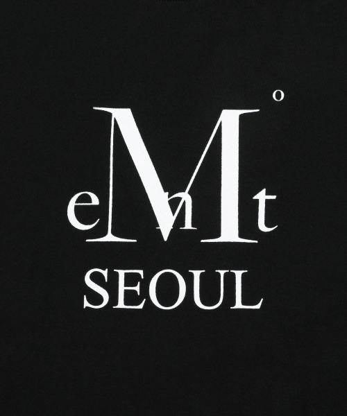 MUCENT(ムセント)の「ソウルシグネチャーロゴ半袖Tシャツ男女共用(2カラー)(Tシャツ/カットソー・レディース・ホワイト/ブラック・LARGE/MEDIUM)」の10枚目の写真