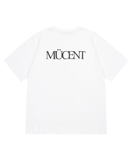 MUCENT(ムセント)の「ソウルシグネチャーロゴ半袖Tシャツ男女共用(2カラー)(Tシャツ/カットソー・レディース・ホワイト/ブラック・LARGE/MEDIUM)」の6枚目の写真