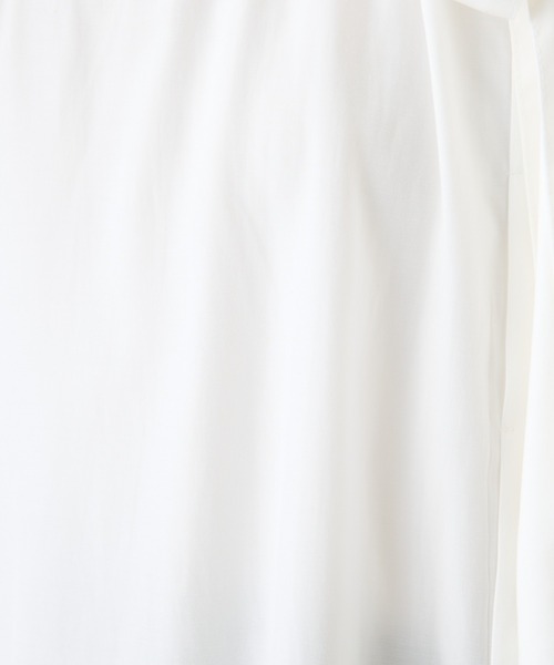 COLLAGE GALLARDAGALANTE(コラージュガリャルダガランテ)の「2WAYボウタイシャツ/セレモニー(シャツ/ブラウス・レディース・オフホワイト/サックスブルー・FREE)」の18枚目の写真