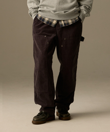 DISCUS ATHLETIC（ディスカス　アスレチック）の「Corduroy Carpenter Pants Charcoal（その他パンツ・レディース）」
