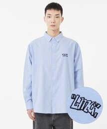 LMC( )��GRAFFITI OXFORD SHIRT sky blue(�V���c/�u���E�X)