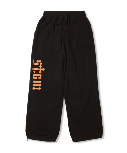 STIGMA(スティグマ)の「STGM Logo Super Wide Jogger Pants Black(スウェットパンツ・メンズ・その他・LARGE/MEDIUM/X-LARGE)」の1枚目の写真