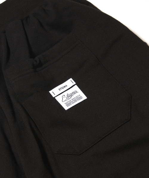 STIGMA(スティグマ)の「STGM Logo Super Wide Jogger Pants Black(スウェットパンツ・メンズ・その他・LARGE/MEDIUM/X-LARGE)」の8枚目の写真