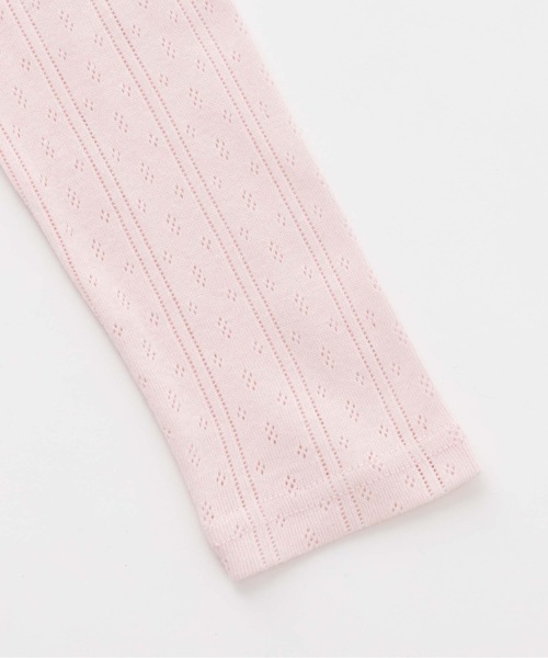 SEA(シー)の「アイレットフライス カーディガン(カーディガン/ボレロ・レディース・ピンク/ホワイト/グレー・ONE SIZE)」の10枚目の写真