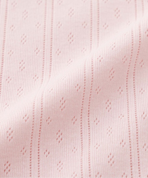 SEA(シー)の「アイレットフライス カーディガン(カーディガン/ボレロ・レディース・ピンク/ホワイト/グレー・ONE SIZE)」の11枚目の写真