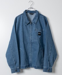 THRASHER（スラッシャー）の「【at】〔THRASHER/スラッシャー〕ヴィンテージライク フルジップ デニムジャケット（デニムジャケット）」