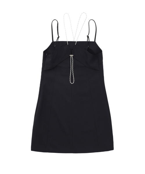 DELICCENT（デリセント）の「バックストリングワンピース[NAVY]（ワンピース・レディース・ネイビー・FREE）」の2枚目の写真